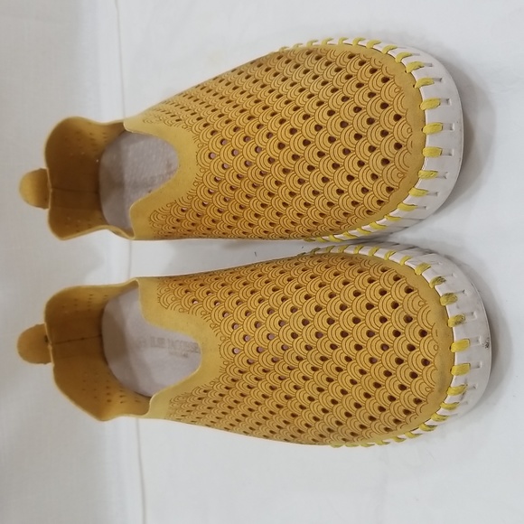 Ilse Jacobsen Golden Rod Perforated Tulip Slip-On Sneakers EU size 37 - Picture 4 of 10